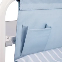 Picnic Time Outdoor Directors Chair - Mod Denim Stripes -Camping Equipment Series GUEST 565ecc0e be12 4c78 b889 e9d2c0dd645e