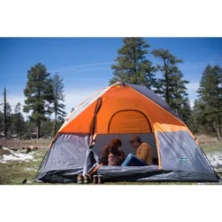 Stansport Everest 6 Person Dome Tent Orange/Gray -Camping Equipment Series GUEST 56cad584 901f 4467 9c29 5bc15a2fe2a9