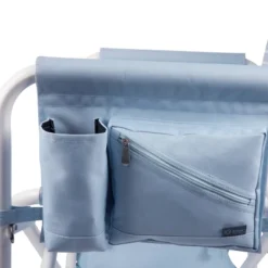 Picnic Time Outdoor Directors Chair - Mod Denim Stripes -Camping Equipment Series GUEST 573592e1 e919 41d0 9b21 149e792eab4a