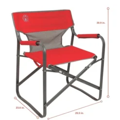 Coleman Outpost Breeze Folding Deck Chair - Red 5 Coleman Outpost Breeze Folding Deck Chair - Red -Camping Equipment Series GUEST 5775c66f 5d24 412e bed0 c58606c98c4a