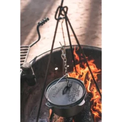 Stansport Steel Camp Fire Tripod With S Hook -Camping Equipment Series GUEST 57f83570 a7a7 410a a117 60a1c11d44aa