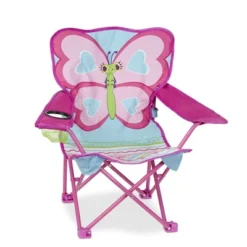 Melissa & Doug Sunny Patch Cutie Pie Butterfly Folding Lawn And Camping Chair -Camping Equipment Series GUEST 589175fb e48f 4e7a ad7a 08b7ebccf676