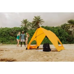 Picnic Time Pismo A-Frame Portable Beach Tent - Light Orange -Camping Equipment Series GUEST 58c5a2ea 51fa 4ed5 a902 adb436488224