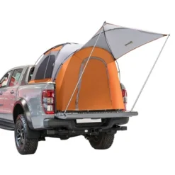 Outsunny Truck Bed Tent For 5'-5.5' Bed With Awning, Portable Pickup Truck Tent For 2-3 Persons -Camping Equipment Series GUEST 5f307cb3 a9fe 4dca aac1 b6ce807e72c7
