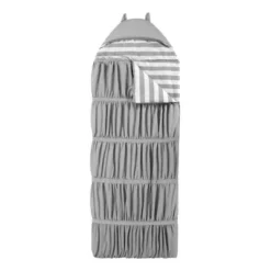 32"x75" Frankie Sleeping Bag Gray - Chic Home Design