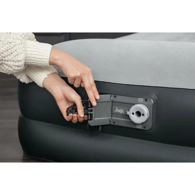 Sealy Tritech Inflatable Air Mattress Bed With Built-In AC Pump & Bag 2 Sealy Tritech Inflatable Air Mattress Bed With Built-In AC Pump & Bag - Image 2