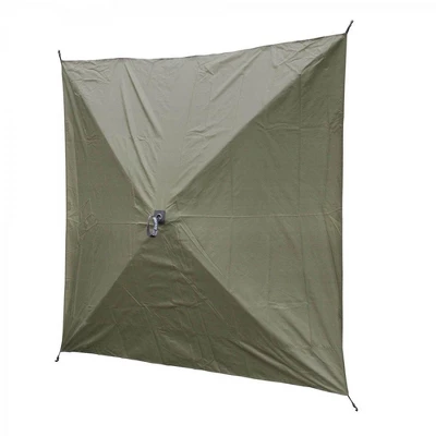 CLAM Quick-Set Escape 12 X 12 Foot Portable Pop-Up Camping Outdoor Gazebo Screen Tent Canopy Shelter And Carry Bag With Wind And Sun Panels Sets, Green 4 CLAM Quick-Set Escape 12 X 12 Foot Portable Pop-Up Camping Outdoor Gazebo Screen Tent Canopy Shelter And Carry Bag With Wind And Sun Panels Sets, Green - Image 4