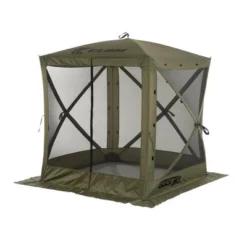CLAM Quick-Set Traveler 6' X 6' Portable Pop-Up Outdoor Camping Gazebo Screen Tent Canopy Shelter And Carry Bag With 3 Wind And Sun Panels Accessory -Camping Equipment Series GUEST 6af08455 3a53 4543 9b83 87f7f9ffaacf