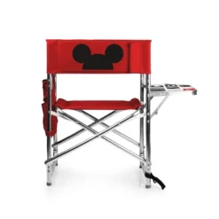 Picnic Time Disney Mickey Mouse Folding Camping Sports Chair - Red