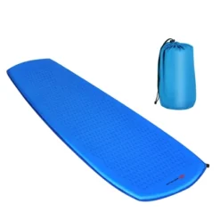 Costway Inflatable Sleeping Pad, Self Inflating Camping Mattress W/Carrying Bag GreenBlue -Camping Equipment Series GUEST 6dce607c e354 429c acbc da113a642a8b