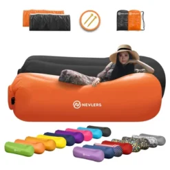 Nevlers Tear-Resistant Inflatable Loungers - Pack Of 2 -Camping Equipment Series GUEST 6ed9f644 5151 4206 9f4b d2f3254940c5