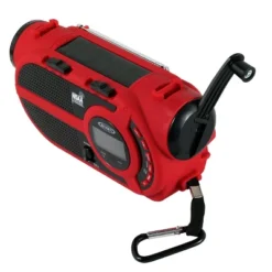 JENSEN AM/FM Weather Band/Weather Alert Radio With 4-way Power Built-in Flashlight And Emergency USB - Red -Camping Equipment Series GUEST 6f65e47a c5b3 4e7c bfc8 11d2adae8931