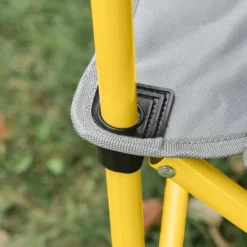 Outsunny Double Seat Camping Chair Folding Lawn Loveseat W/ Storage Pocket & Cup Holder, Bag For Outdoor, Beach, Picnic, Hiking, Travel -Camping Equipment Series GUEST 6f86a6c4 ee9d 4827 9cc5 977fd37a4667