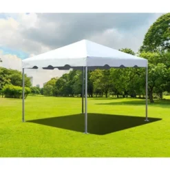 Party Tents Direct Weekender West Coast Frame Party Tent, White,10 Ft X 10 Ft -Camping Equipment Series GUEST 7169bef5 db15 4ba0 ad53 f916ea48c28e