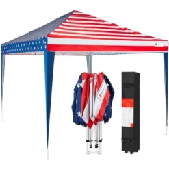 Best Choice Products 10x10ft Pop Up Canopy Outdoor Portable Adjustable Instant Gazebo Tent W/ Carrying Bag -Camping Equipment Series GUEST 73be6f18 581c 46e4 8953 7119052f19ac