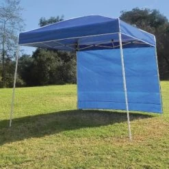 Z-Shade 10 Foot Angled Leg Instant Canopy Tent Taffeta Attachment To Provide Ultimate Shading For Outdoor Events, Blue (Attachment Only) -Camping Equipment Series GUEST 7977dcea 12d2 4441 93fb 4c6f4055dfd8