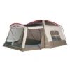 Wenzel Klondike 16 X 11 Large 8 Person Screen Room Outdoor Camping Tent, Brown
