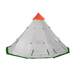Tahoe Gear Bighorn XL 18 X 18 Feet 12 Person Waterproof Cone Shape Camping Tent -Camping Equipment Series GUEST 7bc7ef68 04f7 44ad a035 43982f7427c4