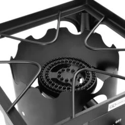 Costway Portable Propane 100000BTU Single Burner Outdoor Camp Stove W Adjustable Legs -Camping Equipment Series GUEST 7de2d9f4 7088 4a32 bc07 5a2bc6bba38a