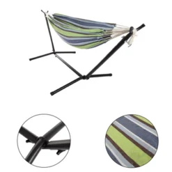 Hastings Home Double Hammock And Stand