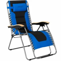 Costway 2PCS Folding Zero Gravity Chair Padded Lounge Chair W/ Beech Armrests Turquoise/Blue/Grey 19 Costway 2PCS Folding Zero Gravity Chair Padded Lounge Chair W/ Beech Armrests Turquoise/Blue/Grey -Camping Equipment Series GUEST 7e4808ec 03e9 4a71 bd76 3015fc707349