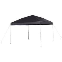 Emma And Oliver 8'x8' Weather Resistant, UV Coated Pop Up Canopy Tent With Reinforced Corners, Height Adjustable Frame And Carry Bag -Camping Equipment Series GUEST 7e945732 f8a7 4987 ae0f 4bf2fbcb3c9d