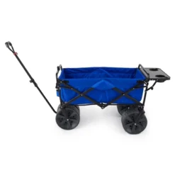 Mac Sports Heavy Duty Steel Frame Collapsible Folding 150lbs.Capacity Outdoor Beach Garden Utility Wagon Cart With All Terrain Wheels -Camping Equipment Series GUEST 7fa63799 23a0 40ed b18e 9110ebe1f3f8