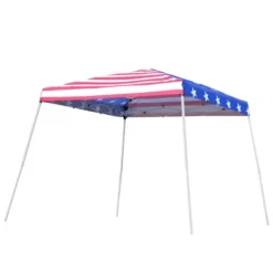 Outsunny 10' X 10' Pop Up Canopy Event Tent With American Flag Roof, Slanted Legs, Easy Height Adjustable For Wedding Party For Patio Backyard Garden 7 Outsunny 10' X 10' Pop Up Canopy Event Tent With American Flag Roof, Slanted Legs, Easy Height Adjustable For Wedding Party For Patio Backyard Garden -Camping Equipment Series GUEST 8210df5b cac2 428f ad3c ad5db96d25b0