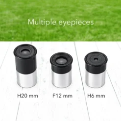 Dartwood Astronomical Telescope - 360° Rotational Telescope - Multiple Eyepieces Included For Different Zoom (Black/White) -Camping Equipment Series GUEST 82cb4333 f549 4709 b926 6eed82476136
