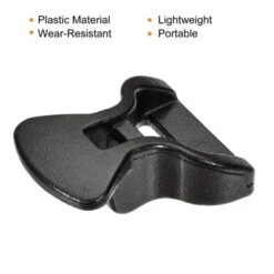 Unique Bargains Tent Rope Plastic Guyline Adjuster Cord Tensioner Black -Camping Equipment Series GUEST 8586038d 0cff 4525 848d 02a05b4b2185