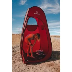 Stansport Pop Up Privacy Shelter Red -Camping Equipment Series GUEST 868823cb d591 49cc a22c 051ff9e9f60b