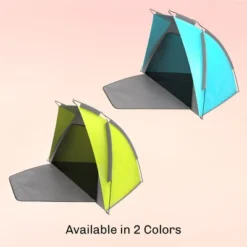 Beach Tent Sun Shelter - Sport Umbrella With UV Protection, Zip Up Porch For Privacy, And Carry Bag - Shade For Families By Wakeman Outdoors -Camping Equipment Series GUEST 8941123c 8bd2 4dc3 86be fb9c3d627d58 1