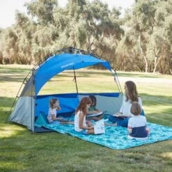 Lightspeed Outdoors XL Folding Outdoor Blanket Yucca Frond, Camping Essentials, Tropical, 2-Pack -Camping Equipment Series GUEST 8a04b285 4e1b 4039 9f0e 2bca9226294b