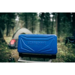 Stansport Double Burner Propane Stove Blue -Camping Equipment Series GUEST 8b8dbc32 a06e 4893 8647 55139a2cb742
