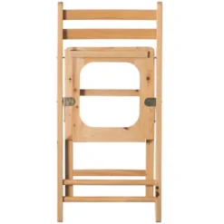 PLAYBERG Wooden Folding Portable Toilet Seat For Camping And Hiking With Backrest -Camping Equipment Series GUEST 8bdea232 e68b 4448 b665 00a36c452ce4