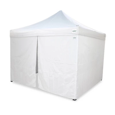 Caravan Canopy Pro 2 12 X 12 Foot Straight Leg Instant Canopy & Sidewalls, White 1 Caravan Canopy Pro 2 12 X 12 Foot Straight Leg Instant Canopy & Sidewalls, White