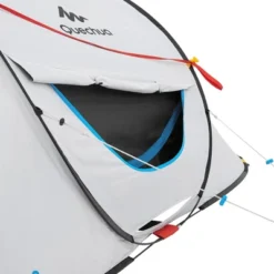 Decathlon Quechua Quechua 2 Second Fresh & Black Waterproof Pop Up Camping Tent 3 Person, White -Camping Equipment Series GUEST 8c547866 f735 4b29 b954 2f6a3f6a9640