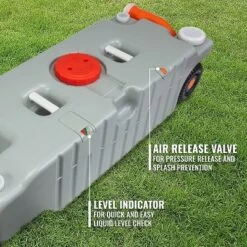 Hike Crew RV Water Tank, 19.8 Gal. Portable RV Waste Holding Tank -Camping Equipment Series GUEST 8d4e1e50 7db3 4f87 89a2 b13fa56bb988