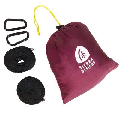 Sierra Designs Double Lightweight Hammock - Red 1 Sierra Designs Double Lightweight Hammock - Red