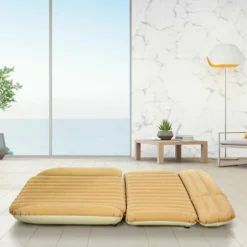 Costway Inflatable SUV Air Backseat Mattress Flocking Travel Pad W/Pump Camping Travel -Camping Equipment Series GUEST 8e23f748 ac66 4158 9d54 888b3f24ff4a