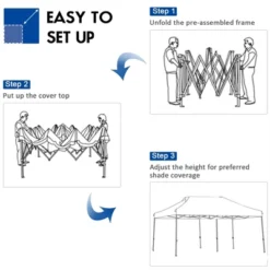 Costway 10'x20' Pop Up Canopy Tent Folding Heavy Duty Sun Shelter Adjustable W/Bag 19 Costway 10'x20' Pop Up Canopy Tent Folding Heavy Duty Sun Shelter Adjustable W/Bag -Camping Equipment Series GUEST 8e8dc1d7 f3c0 4c8c 9ad4 04a2c7e0e1c1