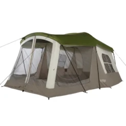 Wenzel Klondike 16' X 11' Large 8 Person 3 Season Outdoor Camping Tent With Screen Room, Mesh Roof, Windows And Reliable Stakes -Camping Equipment Series GUEST 8eca7c5a 3a00 4542 ab20 c914141b3e09