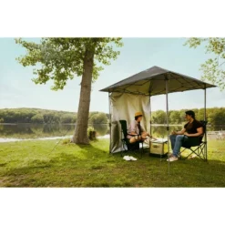 Coleman Oasis Lite Canopy 7'x7' One Peak Sunwall Beach Shelter Tent - Black -Camping Equipment Series GUEST 8f74d15d bebd 4dcd b20a 700bc7ca33ad