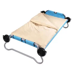 Disc-O-Bed Children's Duvalay Luxury Duvet & Topper Memory Foam Sleeping Pad With Washable Cover, Camping Accessory For Kid-O-Bunk Cot, Cappuccino -Camping Equipment Series GUEST 9096c96d b1de 4650 b435 02b31e144e3e