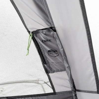 Core Equipment Lighted 10 Person Instant Cabin Tent With Screen Room 7 Core Equipment Lighted 10 Person Instant Cabin Tent With Screen Room - Image 7