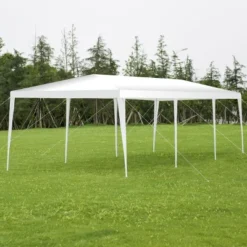 Costway 10'x30'Heavy Duty Gazebo Canopy Outdoor Party Wedding Tent -Camping Equipment Series GUEST 92b6b490 0b1f 45ac bb19 ee881df57b1f