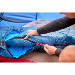 Coleman Tidelands 30 Degree Mummy Sleeping Bag - Blue -Camping Equipment Series GUEST 9421130a 1977 4e3a a38a 4cc46818c0ed