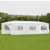 Costway 10'x30'Heavy Duty Gazebo Canopy Outdoor Party Wedding Tent