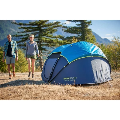 Coleman Pop Up 2 Person Dark Room Camping Tent 9 Coleman Pop Up 2 Person Dark Room Camping Tent - Image 9