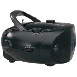 JENSEN AM/FM Radio CD Boombox With LED Display - Black (CD-560) -Camping Equipment Series GUEST 970cdf3f bb0b 4169 a967 31163f9e8fbf